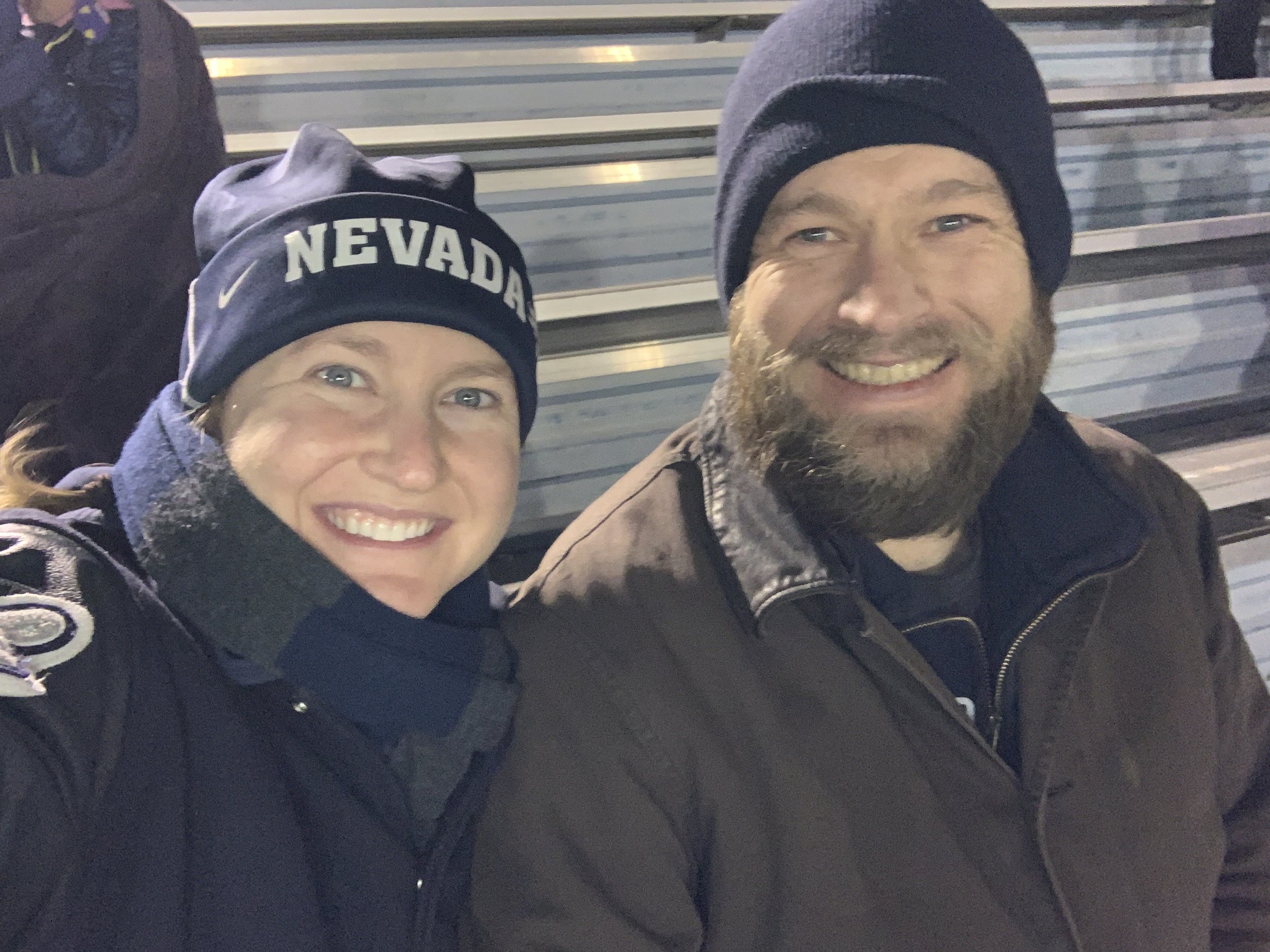 A cold wolf pack football game