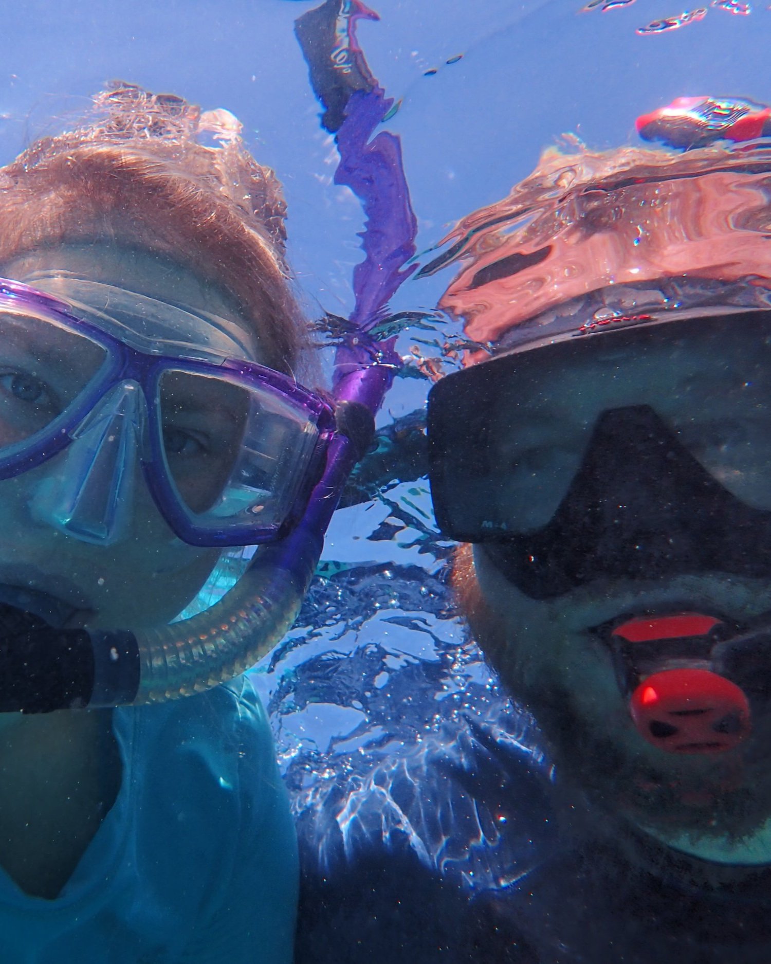Snorkeling near Paniau